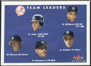 Derek Jeter / Bernie Williams / Andy Pettitte / Roger Clemens / Mariano Rivera