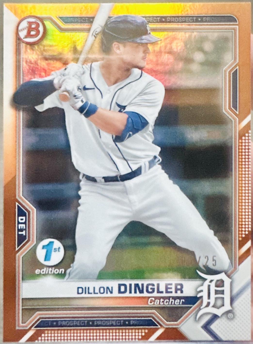 Dillon Dingler [Orange Foil] #BFE-72