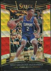 Shai Gilgeous-Alexander [Tri Color Prizm] #7 Prices | 2018 Panini