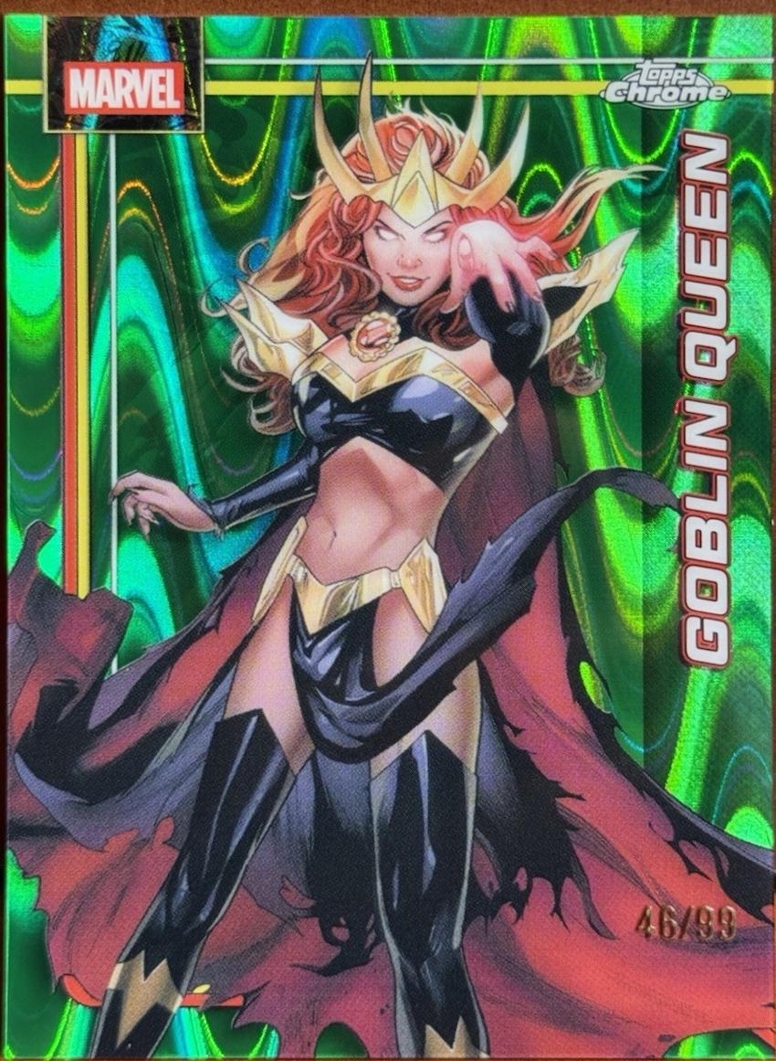 Goblin Queen Green RayWave Refractor