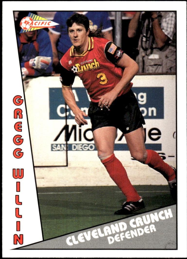Gregg Willin #140 1991 Pacific Msl Soccer