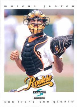 Marcus Jensen #327 Baseball Cards 1997 Score