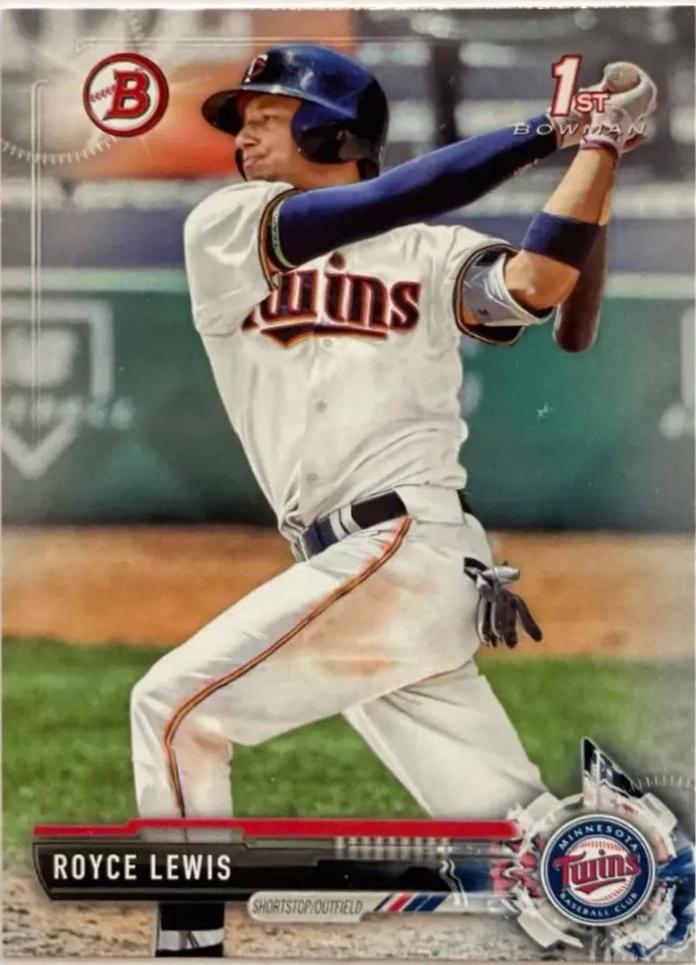 Royce Lewis #BD-1 Baseball Cards 2017 Bowman Draft