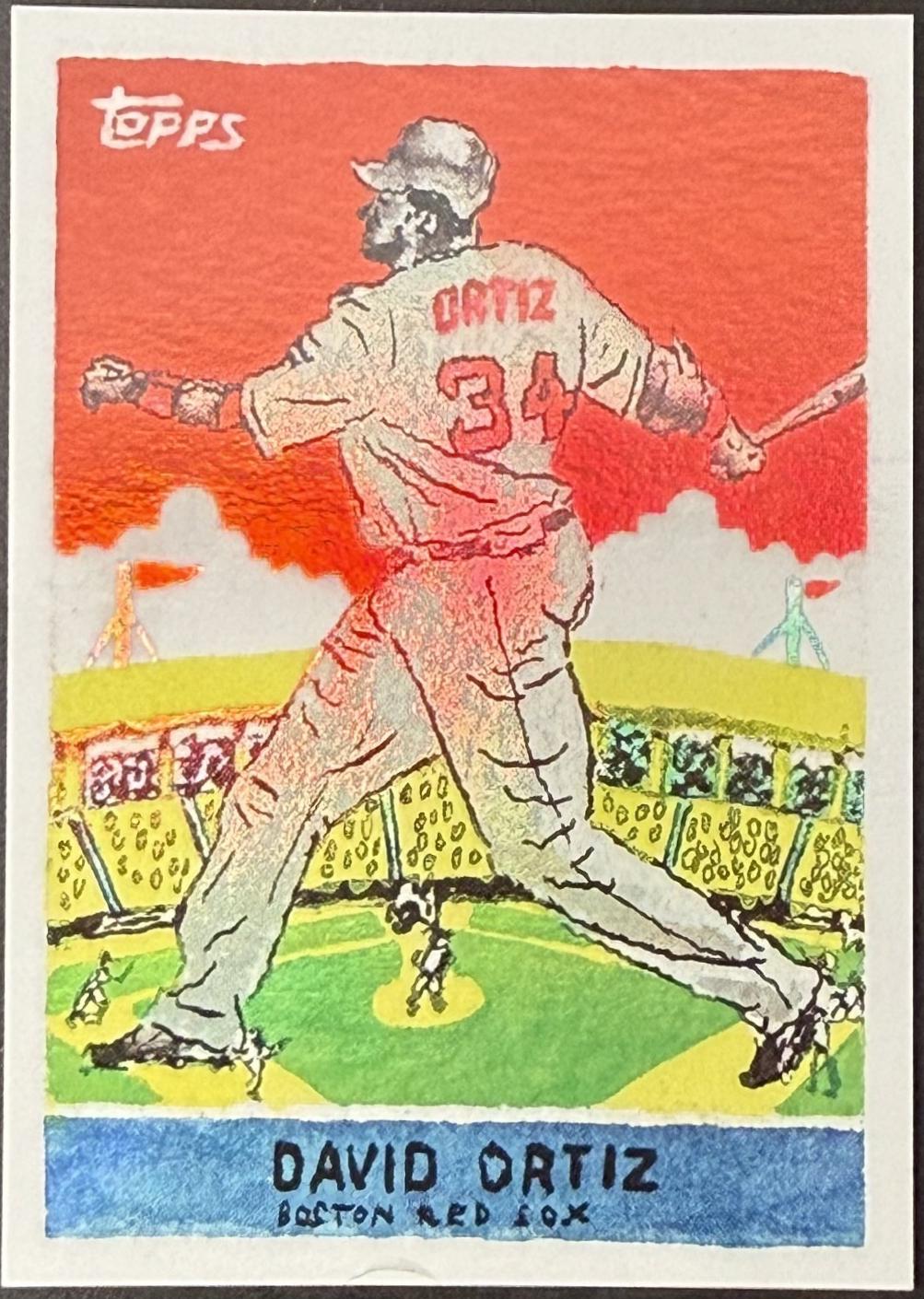 David Ortiz [Rainbow Foil] #86