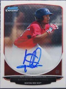 Keury de La Cruz #BCAKD 2013 Bowman Chrome Prospect Autograph Baseball