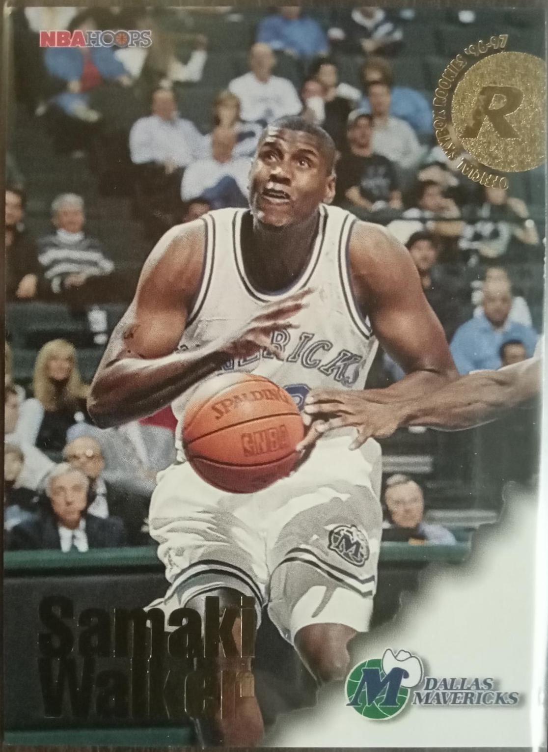 Samaki Walker #313 Basketball Cards 1996 Hoops
