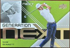 Sam Bennett #GN-1 Golf Cards 2024 Upper Deck Generation Next Prices