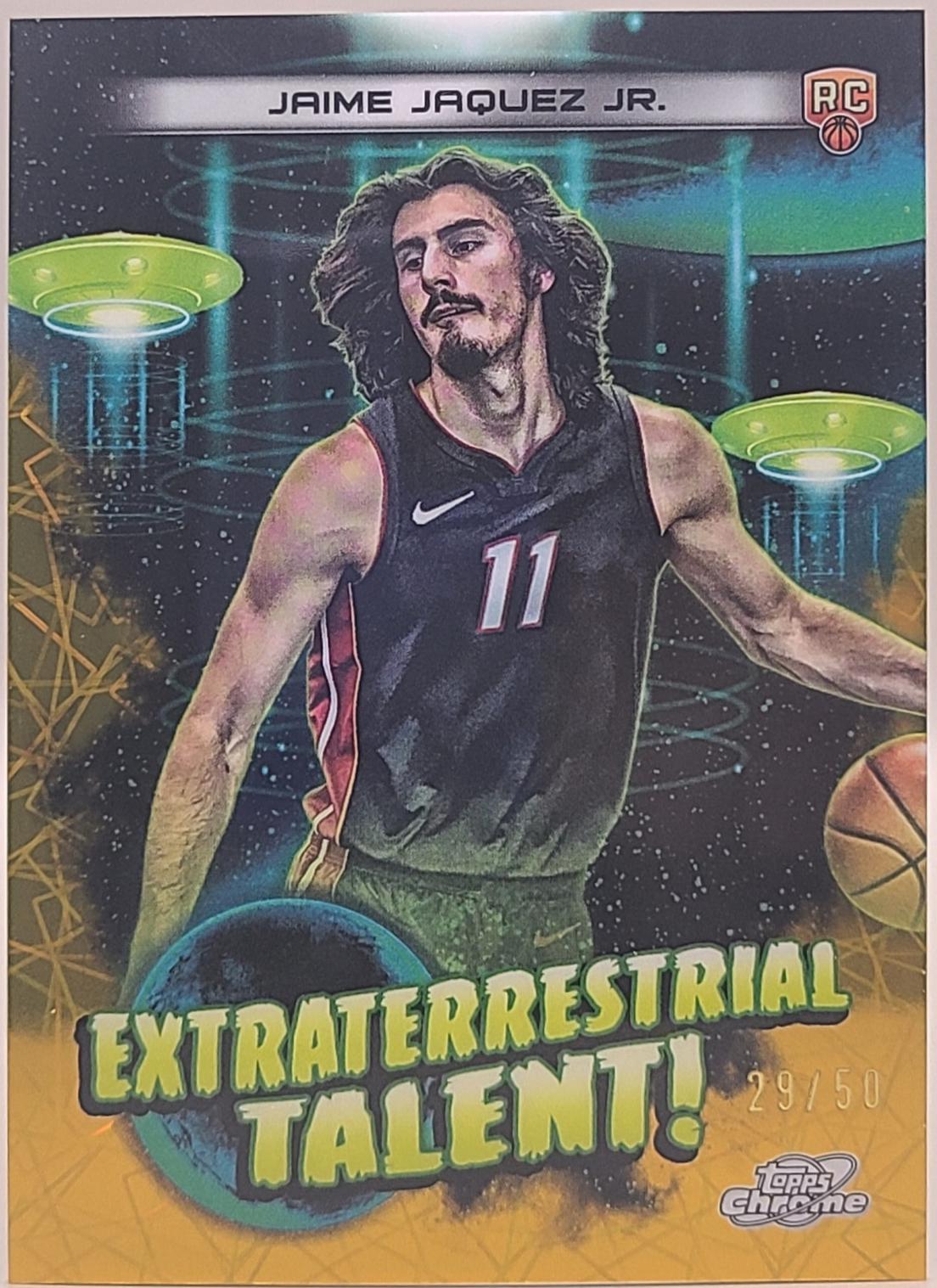 Jaime Jaquez Jr. [Gold Interstellar Refractor] #ET-22