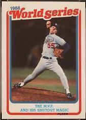 1989 Orel Hershiser [Glossy] #11