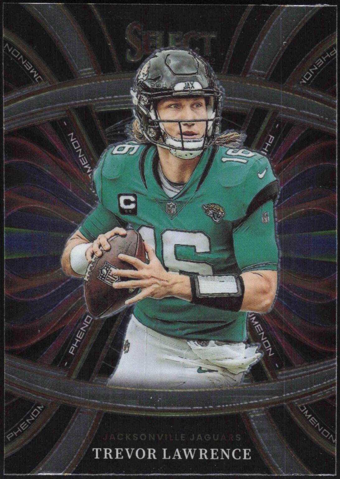 Trevor Lawrence #PHE-3 Football Cards 2022 Panini Select Phenomenon