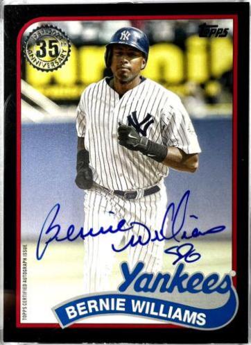 Bernie Williams [Black] #89BA-BW