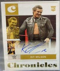 Kit Wilson [Gold] #CS-KWL Wrestling Cards 2022 Panini Chronicles WWE Signatures Prices