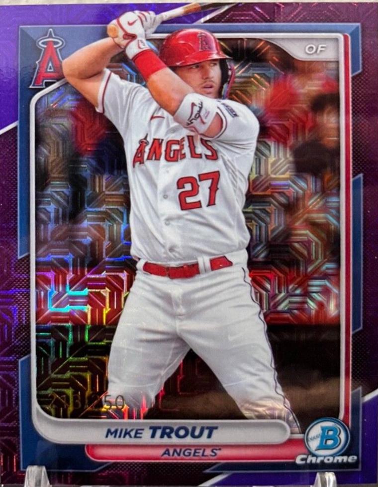 Mike Trout [Purple Mojo] #19