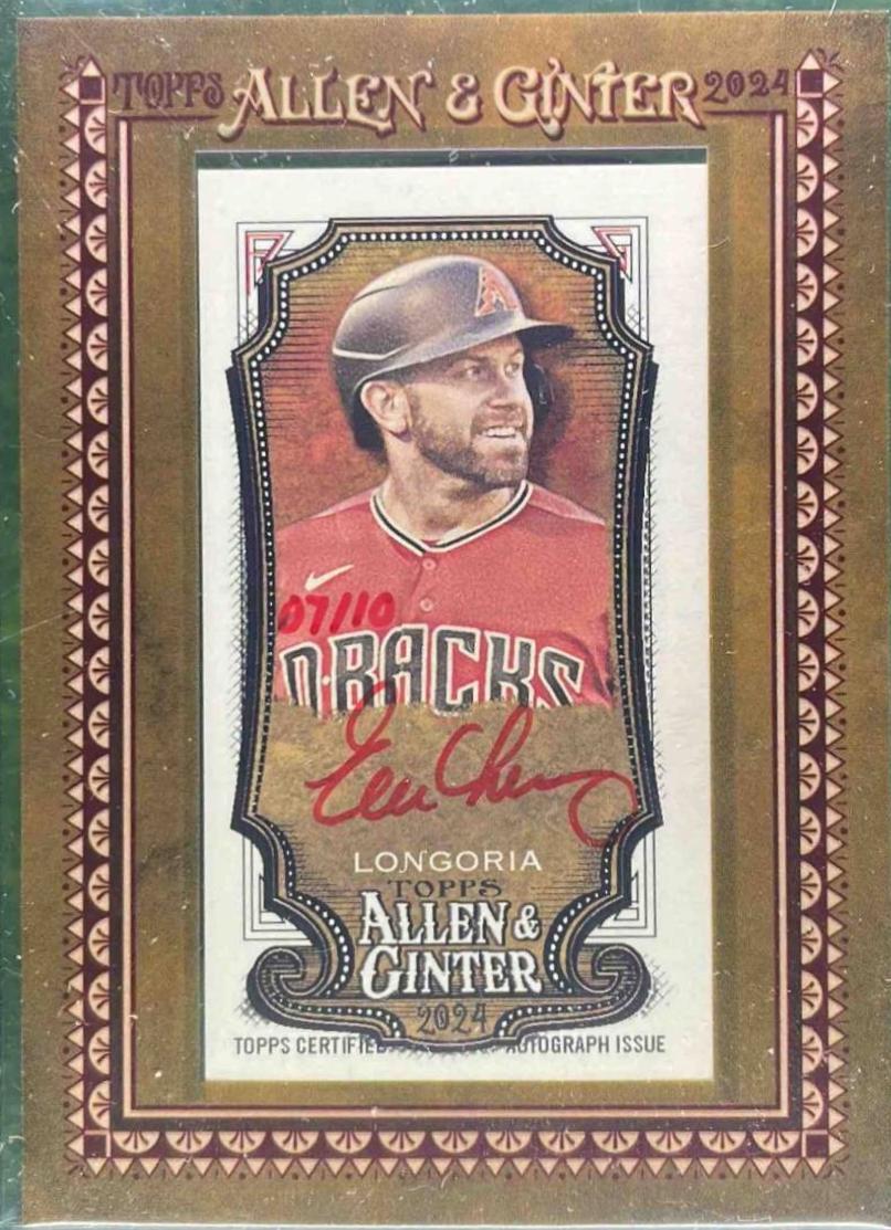 Evan Longoria [Red Ink] #MA-EL
