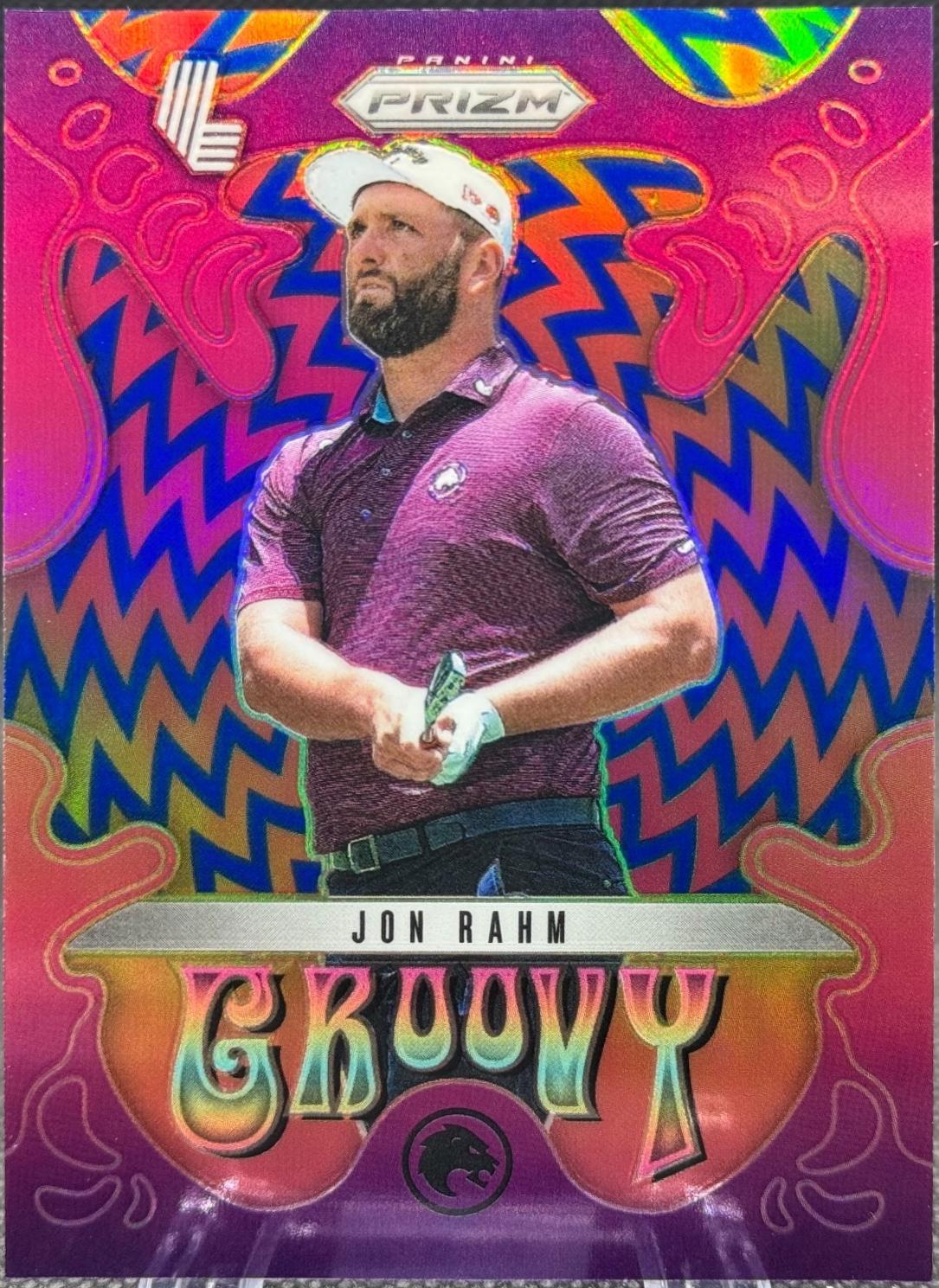 Jon Rahm #14 2025 Panini Prizm LIV Groovy Golf