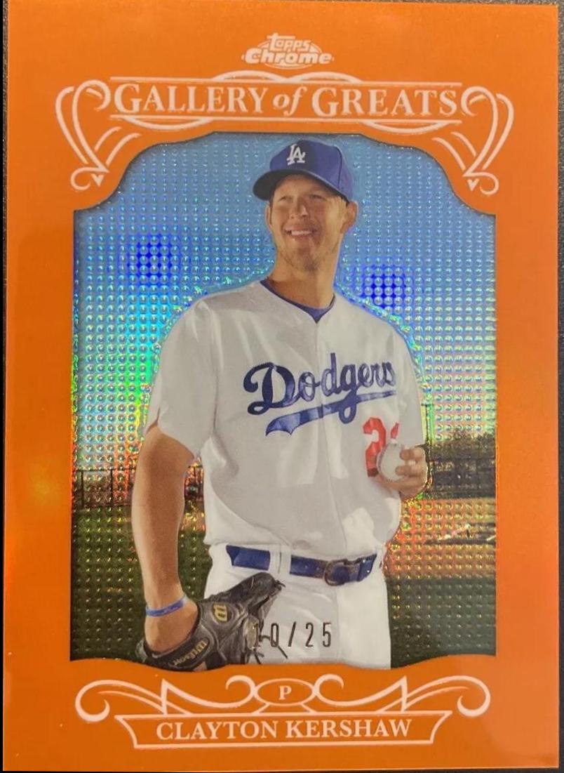 Clayton Kershaw [Orange Refractor] #GGR-01
