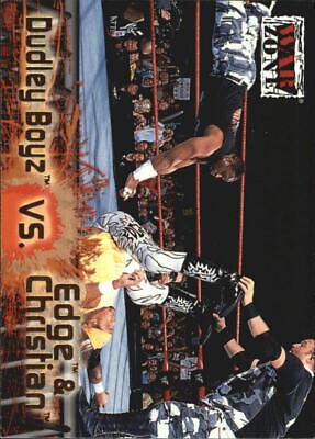 Dudley Boyz, Edge, Christian #65 Wrestling Cards 2001 Fleer WWF Raw Is War
