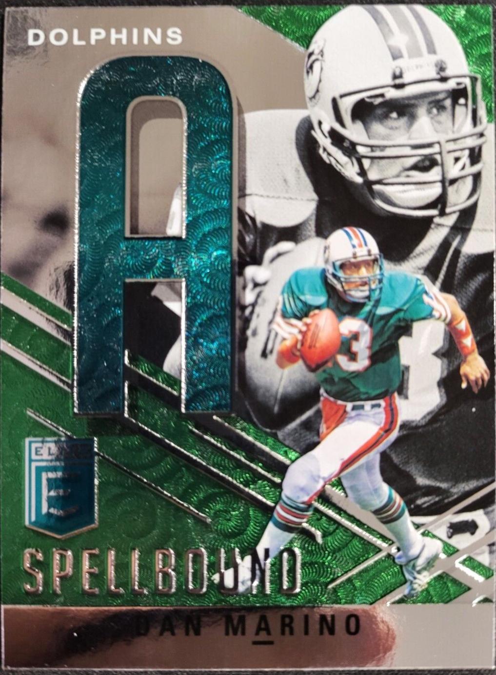 Dan Marino #S-A Football Cards 2021 Panini Donruss Elite Spellbound
