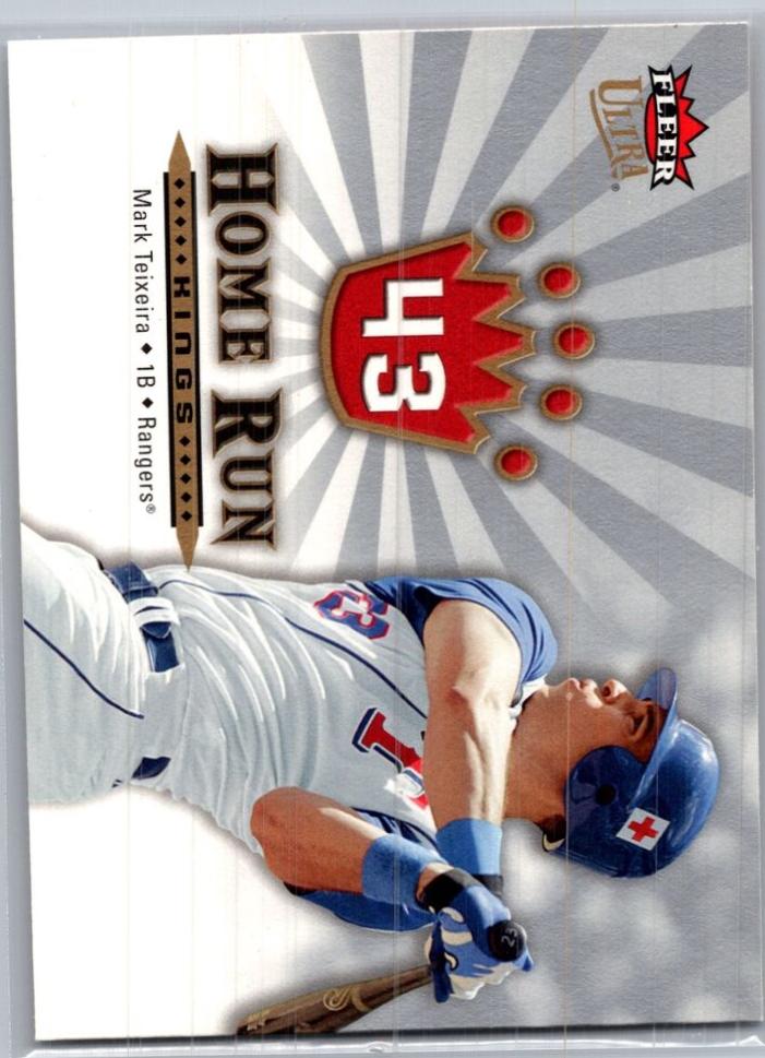 Mark Teixeira #HRK8 Baseball Cards 2006 Ultra Home Run Kings
