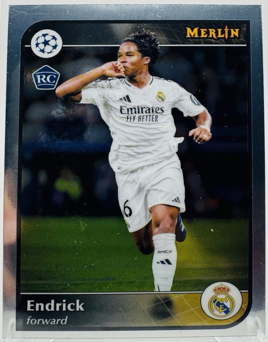 Endrick #16 2024 Topps Merlin UEFA
