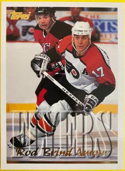 Rod Brind'Amour #39 Hockey Cards 1995 Topps