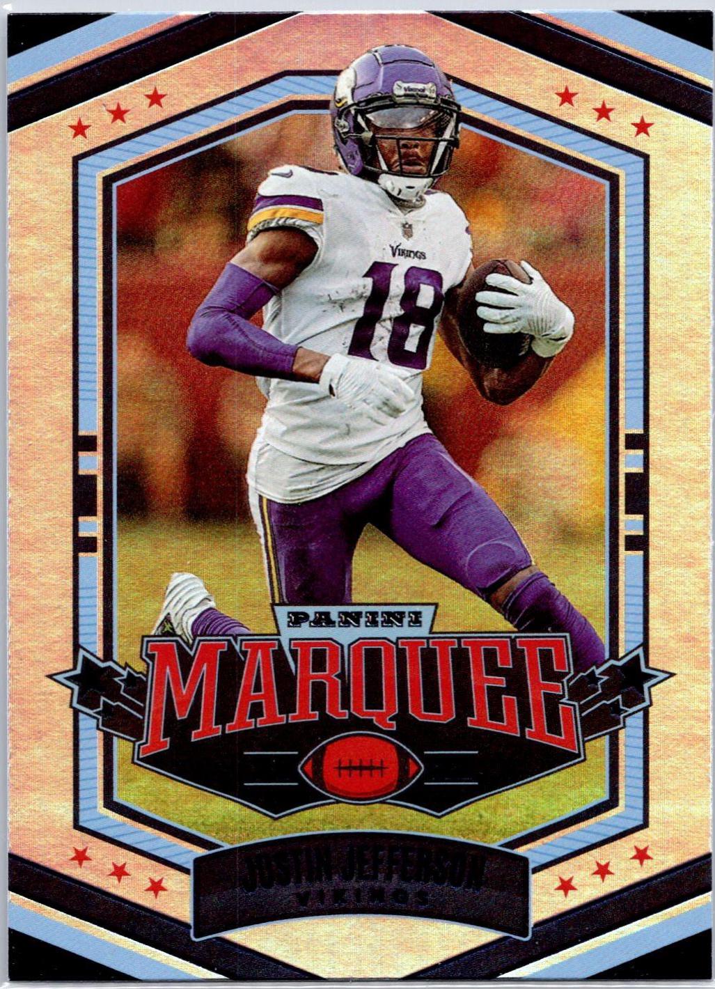 Justin Jefferson #MAR-21 2022 Panini Chronicles Football Marquee
