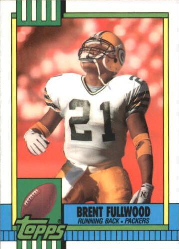 Brent Fullwood #145 Football Cards 1990 Topps