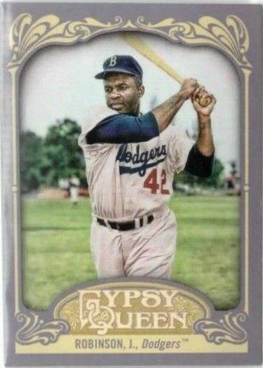 Jackie Robinson #18 Baseball Cards 2012 Topps Gypsy Queen