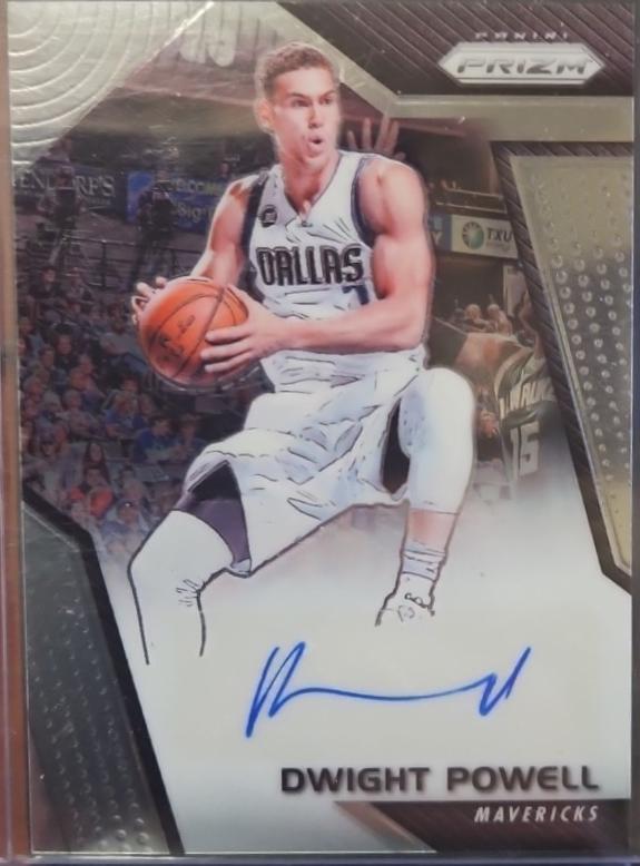 Dwight Powell #SG-DP Basketball Cards 2017 Panini Prizm Signature
