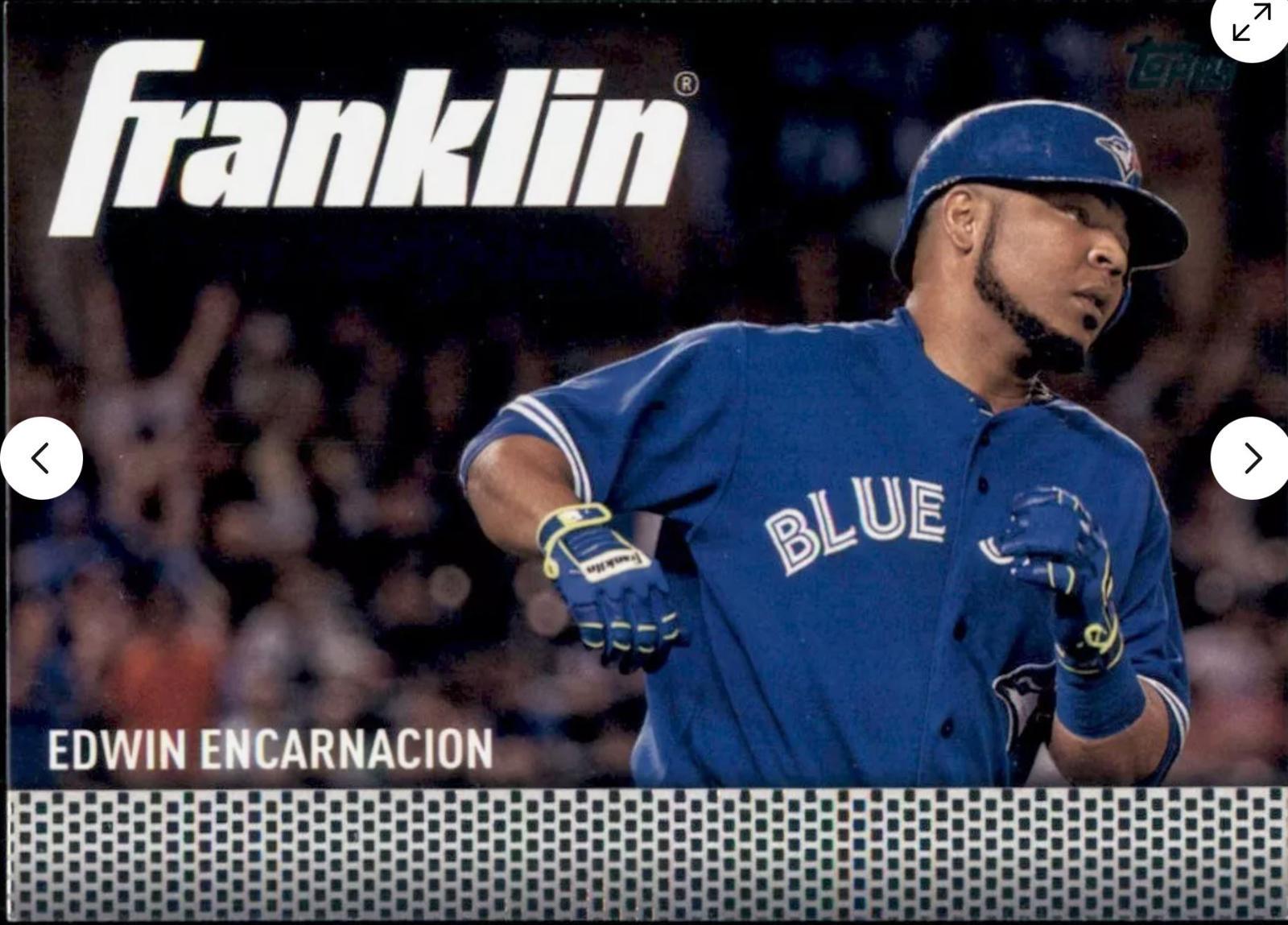 Edwin Encarnacion #TF-16 Baseball Cards 2016 Topps Update Team Franklin