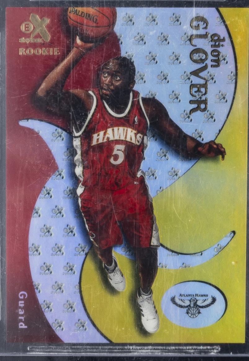 Dion Glover #64 1999-00 E-X Basketball