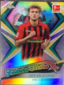 Luca Waldschmidt #FS-1 Soccer Cards 2019 Topps Chrome Bundesliga Future Stars