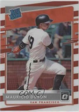 Mauricio Dubon #33 2020 Panini Donruss Optic Baseball