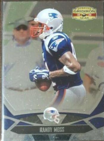 Randy Moss #59 Football Cards 2008 Panini Donruss Gridiron Gear