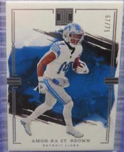 Amon-Ra St. Brown #89 Football Cards 2023 Panini Impeccable