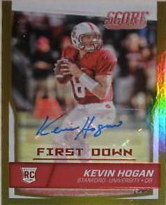 Kevin Hogan #342 2016 Panini Score Football