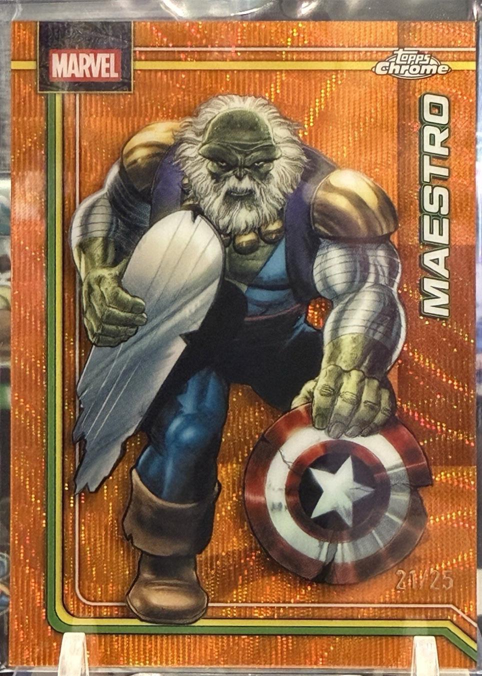 Maestro Orange Wave Refractor