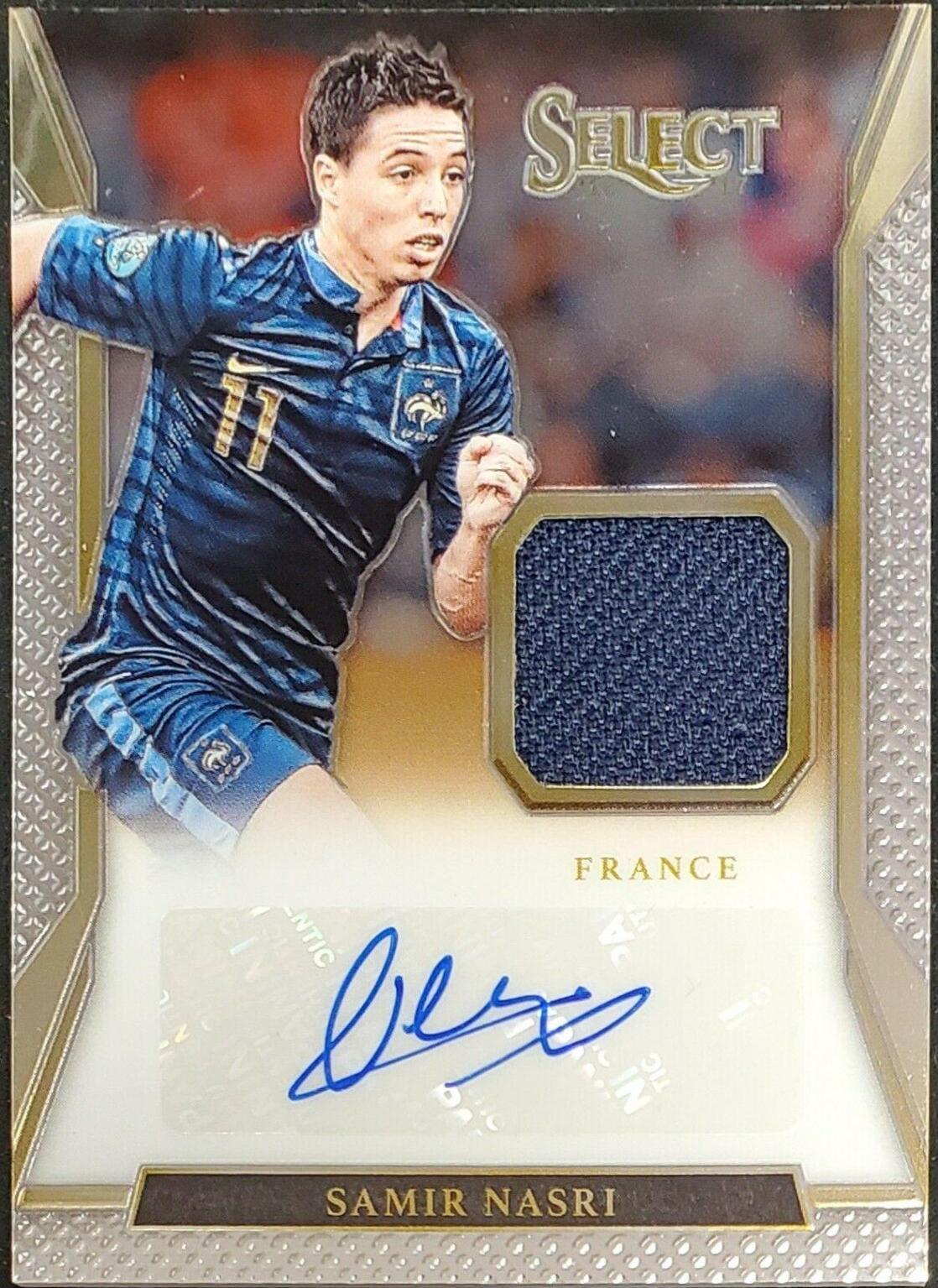 Samir Nasri #JA-SN 2016 Panini Select Jersey Autographs Soccer