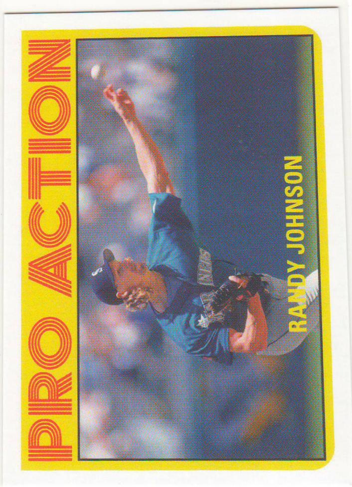 Randy Johnson #36 2021 Topps Throwback Thursday Baseball