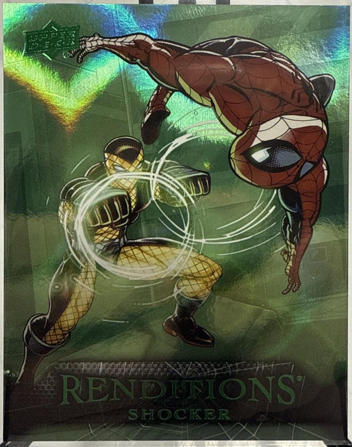 Shocker [Green] #16 Prices | Marvel 2024 Upper Deck Spider-Man ...