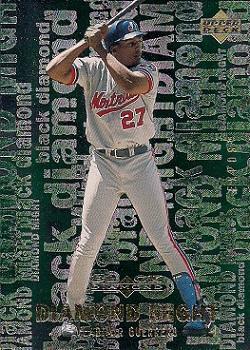 Vladimir Guerrero #M8 Baseball Cards 2000 U.D. Black Diamond Rookie Edition Diamond Might