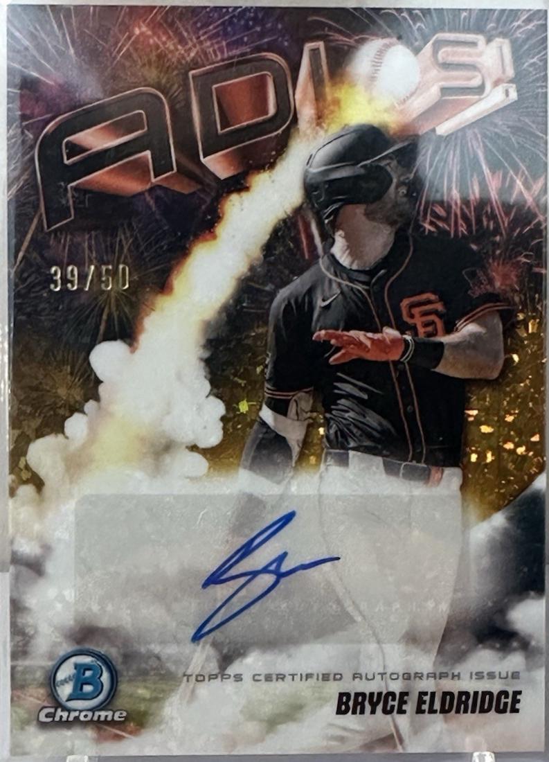 Bryce Eldridge [Gold Mini-Diamond Refractor] #AAV-BE