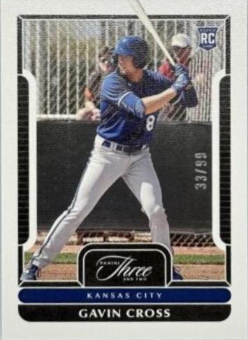 Gavin Cross #43 2023 Panini Three and Two Baseball