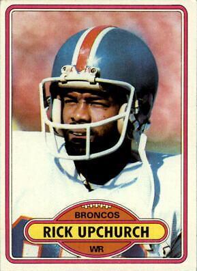 Rick Upchurch #360 Football Cards 1980 Topps