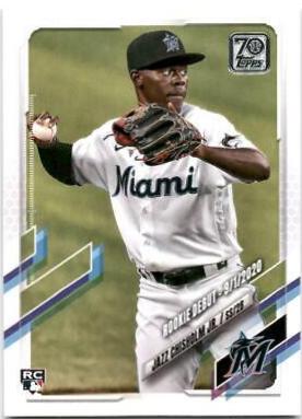 Jazz Chisholm Jr. #US114 Baseball Cards 2021 Topps Update