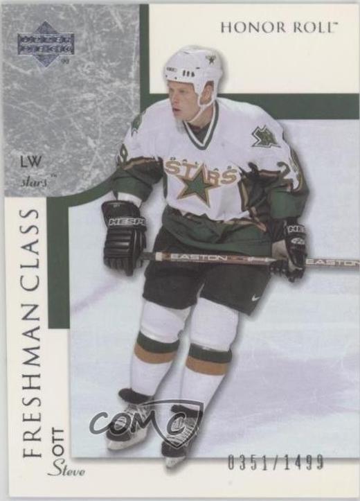 Steve Ott #139 2002 Upper Deck Honor Roll Hockey