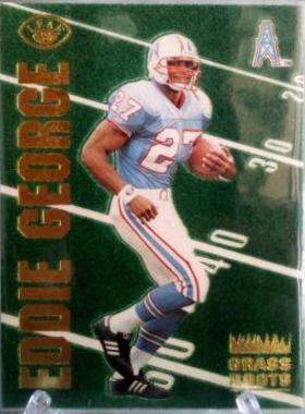Eddie George #2 Football Cards 1996 Leaf Grass Roots
