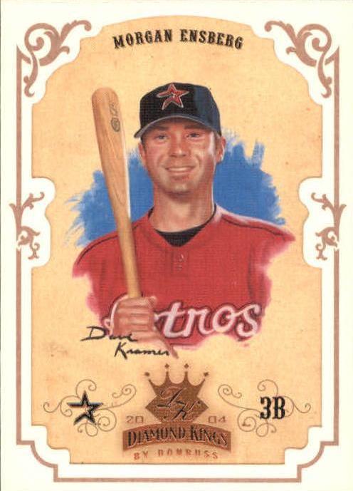 Morgan Ensberg #121 2004 Donruss Diamond Kings Baseball