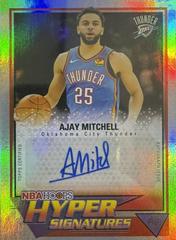 Ajay Mitchell #HHS-A Prices | 2025 Topps NBA Hoops Hyper Signature 