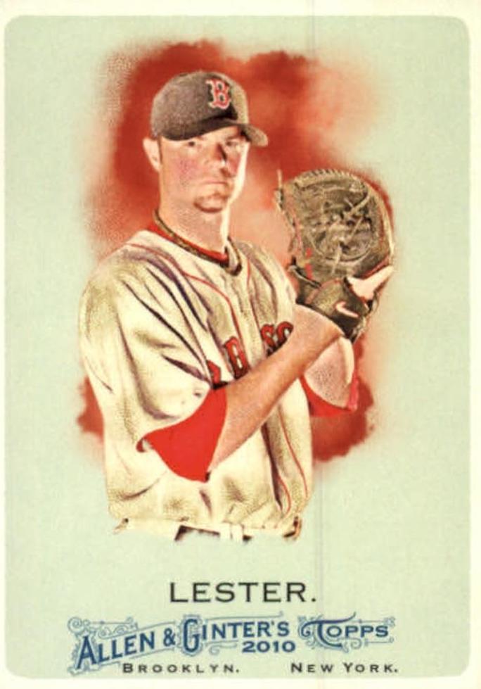 Jon Lester #290 2010 Topps Allen & Ginter Baseball